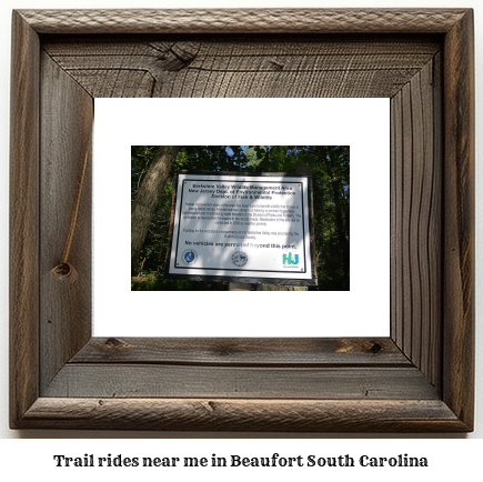 trail rides near me in Beaufort, South Carolina